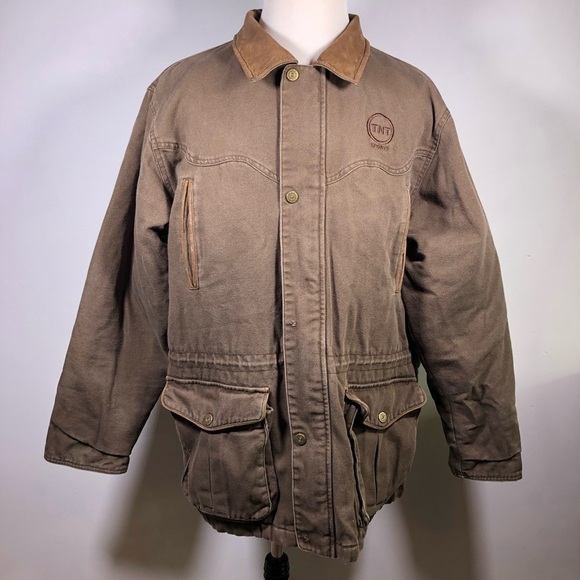 CABELA’S Zip and Snap Jacket with TNT Sports Logo - Picture 16 of 16